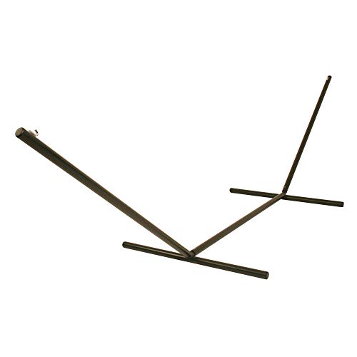 Hatteras Hammocks 15 ft. Tri-Beam Steel Hammock Stand with Right Connection Design and Cape Shield Powder Coating, 600 LB Weight Capacity, Handcrafted in The USA - Bronze