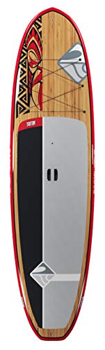 Boardworks Triton Recreational Stand Up Paddleboard Bamboo/Black
