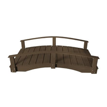 Keystone Amish Co. Pressure Treated Pine Japanese Garden Bridge, 3' x 4', Unfinished