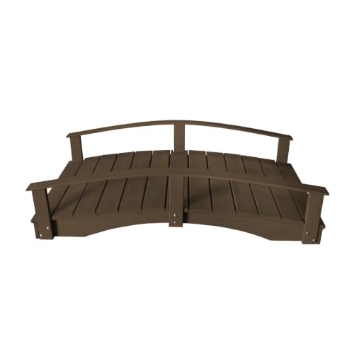 Keystone Amish Co. Pressure Treated Pine Japanese Garden Bridge, 3' x 12', Unfinished