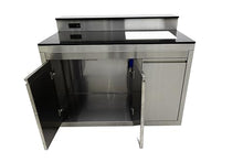 Luxuria Spas Flame Pro Series Stainless Steel Bar Top Silver