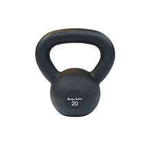 Body-Solid Matte Black Kettlebell Set 5-50 lbs with Kettle Grip Handle