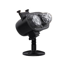Portable Projector, 24pcs Christmas Projector Lights Halloween Outdoor 3D Wave 16 Patterns Waterproof for Indoor Holiday