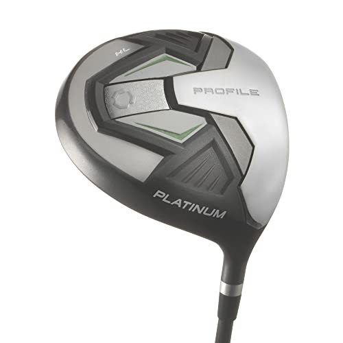 Wilson Women's Profile Platinum SGI Complete Set with Cart Bag - Ladies Right Hand, Tall - Gray/Teal