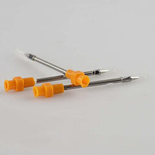 Fhis Dispensing Environmental Protection Plastic Base Stainless Steel Barbecue Meat Marinade Replacement Needles 1oz 2oz Pack of 1000 (Orange) Courier Free Shipping