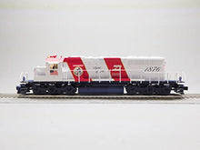 Generic Burlington Northern Legacy SD40-2 Diesel Locomotive Engine #1876 O Gauge White