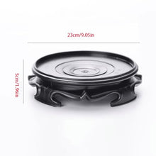 QUANGJN Pcs Plants Saucers Flower Pot Small Pot Holder Ceramic Flower Pot Vase Fish Tank Wooden Base Bottom Tray Chassis Round Bracket Bracket Plant Pot Saucers,