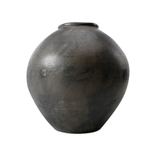 Artissance Earthy Gray Conical Pottery Pot, 14 Inch Tall