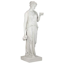 Design Toscano Hebe Greek Woman Garden Statue 62" Antique Stone