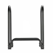 DJVHSRI Firewood Storage Rack Simple Iron Fireplace Tools Firewood Wood Firewood Shelf Flooring Home Wood Storage Rack,Black-70 * 30 * 84Cm,Black-70 * 30 * 84cm