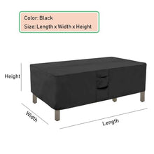 Outdoor chair covers 2pcs Outdoor Heavy Duty Lawn Patio Furniture Covers with Air Vent and Padded Handles Dining Table Cover Chairs