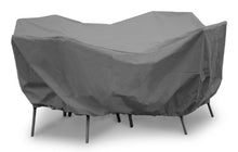 KoverRoos Weathermax 81262 80-Inch Round Table High Back Dining Set Cover, 114-Inch Diameter by 36-Inch Height, Charcoal