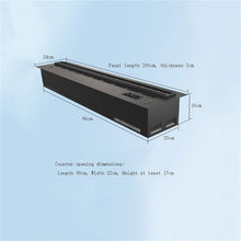 Atomized Fireplace Fireplace Home Commercial Simulation Flame Decorative Fireplace Core Fireplace Household(Large)