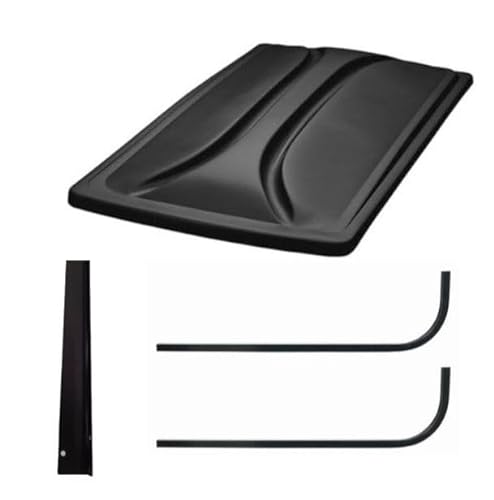 3G Universal 80" Black Extended Roof Kit for EZGO RXV Golf Carts 2008+