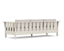 Martha Stewart by POLYWOOD® Acadia Deep Seating Sofa in Sand/Dune Burlap
