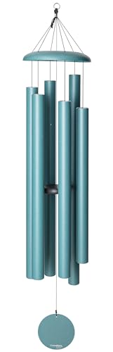 Corinthian Bells by Wind River - 65 inch Patina Green Wind Chime for Patio, Backyard, Garden, and Outdoor décor (Aluminum Chime) Made in the USA