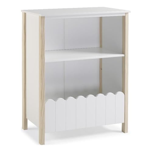 Home Square 2-Piece Twin Youth House Bed & Bookcase Set White