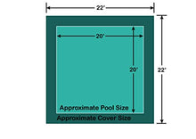 20' x 20' Square Loop-Loc II Super Dense Mesh In-Ground Pool Safety Cover