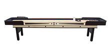 Hathaway Merlot 12' Shuffleboard Table Espresso Natural