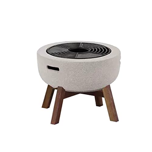 FYorbitH Barbecue Table Indoor Grill Grill Table Balcony Courtyard Domestic Indoor Charcoal Grill Rack Carbon Brazier Heating and Grill Grill Table