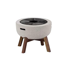 FYorbitH Barbecue Table Indoor Grill Grill Table Balcony Courtyard Domestic Indoor Charcoal Grill Rack Carbon Brazier Heating and Grill Grill Table
