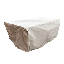 Garden Furniture Covers Waterproof Tablecloth Dustproof Anti-UV Oxford Fabric Outdoor Table Chair Rectangular Tarpaulin， Customizable ALGFree (Color : Green, Size : 240x140x90cm)