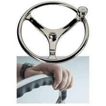 Edson Marine 14.5" Stainless Steel Comfort Grip Steering Wheel w/PowerKnob