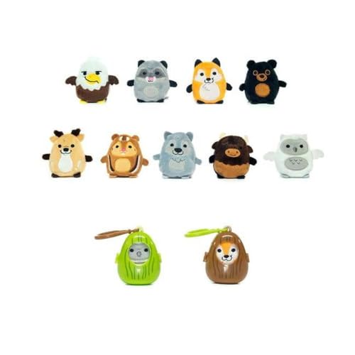 212 Main Cutie Beans Woodland Series Blind Box Plush Case of 72 Multicoloured