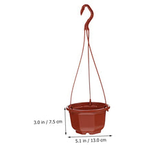 15 Sets Plant Small Balcony Decoration Basket Patio Chlorophytum Decor Planter and Coffeexcm Drainage for Scindapsus Round Pot Plants Garden Flower Orchid Porch Pots (Coffeex4pcs 13X7.5CMx4pcs)