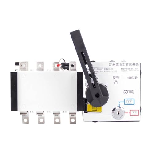 Universal 100A 4P Diesel Generator ATS Dual-Power-Automatic Transfer Switch AC 220V 380V Generator Teile Einzigen DREI Phase