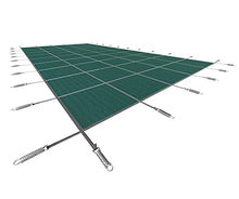 Ccsh Pool Safety Cover Heavy Duty Swimming Pool Cover Safety Outdoor, PP Material Solid Mesh Rectangle Extra Large Tear-Resistant Inground Pool Covers (Size : 5mx7.5m/16.4ftx24.6ft)