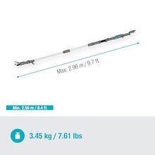 Gardena Cordless Telescopic Tree Pruner HighCut 250/18V P4A no Battery: Lopper with Telescopic Handle for Branches up to 4 m high, Rotating Cutting Head, Ergonomic Handle, LED Display (14774-55)