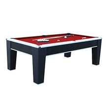 Hathaway Mirage 88-in Pool Table Black/Red