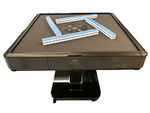 usamjtable Ultra Thin Folding Mahjong Table with 166 Tiles and Drawers