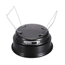 Portable BBQ Grill Round Barbecue Rack Stainless Steel Mini BBQ Charcoal Grill Camping Barbecue Tools