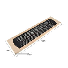 BINBINNIAO Full Ceramic Infrared Sauna Heater Tube, Sauna Accessories Ceramic Sauna Heater Panel for Home Spa(3pcs)