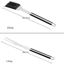 Stainless Steel Grill Tools Set, Heavy Duty BBQ Accessories Tool Set, Outdoor Camping Cooking Grilling Utensils Tools Set with Storage Box, for Home, Camping, Traveling