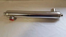 Badger Insulated Pipe 360k BTU Titanium Tube and Shell Heat Exchanger