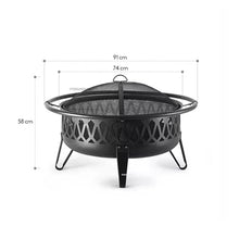 Garden supplies Outdoor Camping Bonfire Stove Winter Patio Heaters Creative Home Wood Heating Stove Luxury Large Garden Barbecue Grill Outdoor heater(Single stove)