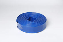 POWER PRODUCTS 8" In Dia x 100 ft Heavy Duty Flat Lay Sump Pump Discharge and Backwash PVC Hose 4 Bar