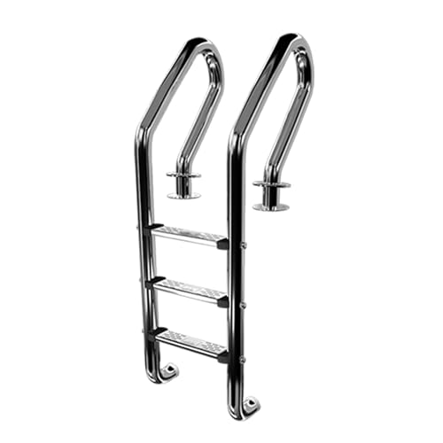 Swimming Pool Ladder,304 Stainless Steel Pool Steps,Pool Steps with Handrails,Suitable for Indoor and Outdoor Pools(3 Steps)