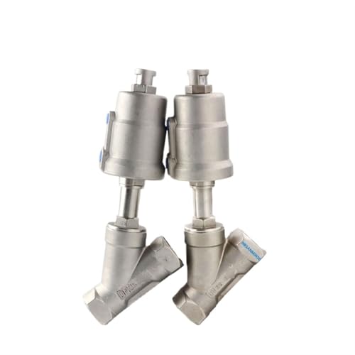 JDF100S0NC6 G 1-1/4 1-1/2 2 2-1/2 3 Angle Seat Valve 0~1.6 Mpa Air Pneumatic Stainless Steel Normally Closed 1Pcs(032NC6 G1-1-4,Double Acting)