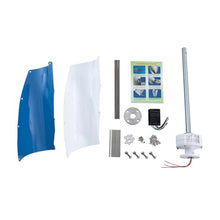 HUIZHITENGDA 4000W-6000W 12V/24V Vertical Wind Turbine Power Generator Kit, DIY Portable Helix Natures Generator of 3 Colors with Controller & Windmill,48V