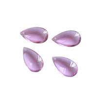 38mm/50mm Lilac Water Drop Prisms for Lighting Crystal Chandelier Suncatcher Ornament Lighting Lamp Hanging Decoration,50mm 100pcs