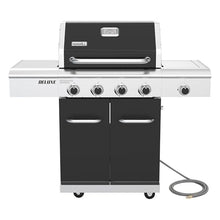 Nexgrill Deluxe 4 Burner Natural Gas Grill with Griddle Insert
