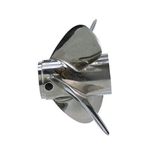 Quicksilver Q4 14.6" Stainless Steel Propeller 4-Blade Right Hand Rotation