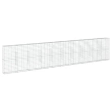 NLQMSU Gabion Basket 39.4 x 19.7 x 7.9 in Galvanized Iron
