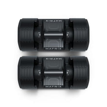 Matrix Fitness DB50 Adjustable Dumbbells 50 lb Black