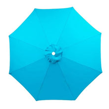 MXJCKSOQ Beige Parasol Replacement Canopy 2.5m/2.7m/3.5m 6/8 Ribs Garden Umbrella Cover Fabric for Yard Beach Outdoor Use - Easy Install,Lake Blue-4.0m/8-ribs