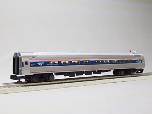 Lionel AMTRAK Amfleet Phase VI Passenger Coach/CAB Car 2 Pack O Gauge Silver